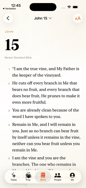 Offline Bible reader in SNCTFY